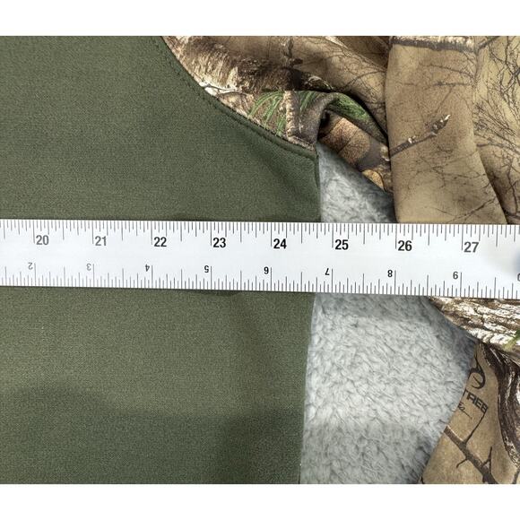Under Armour Men's X-Large Full Zip Hoodie Sweatshirt Realtree Camo Hunting - Picture 5 of 13